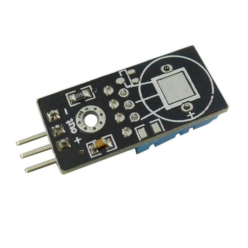 2PCS DHT11 Temperature Humidity Sensor Module Detector Digital Single Bus 3.3V-5V with Wires Humidity Measure Range 20%-95% Temperature Measure Range 0-50℃