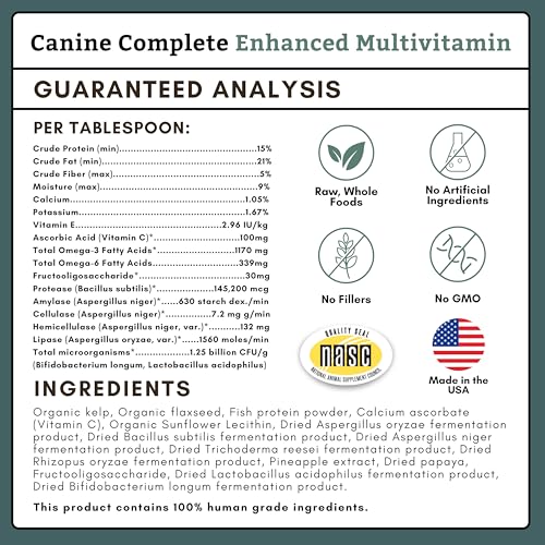 Wholistic Pet Organics Canine Complete & Colostrum Powder