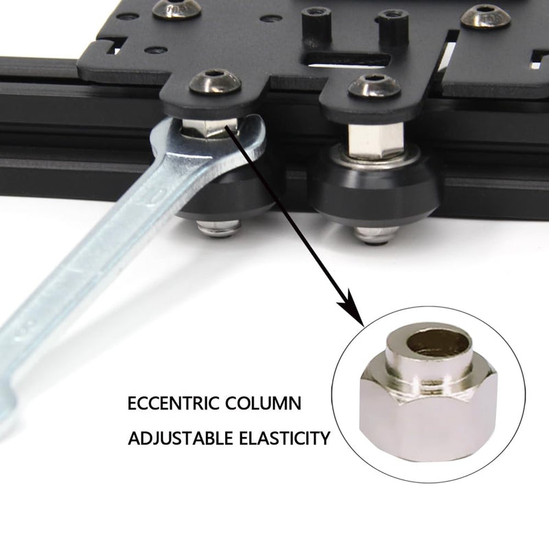 Upgrade Direct Drive Support Aluminum Plate with Pulleys with Single Gear Extruder with Stepper Motor Kit for Ender 5 Series (Single Gear Extruder+Motor Kit) Single Gear Extruder+Motor Kit