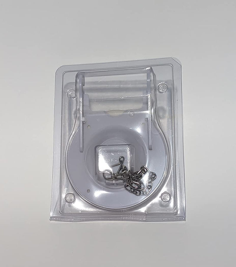 Lowe's AquaSource UPDATED Hard Plastic OEM / Original Flapper for 1.28gpf Single Flush Toilets - including Henshaw, Colby, Lyndsay, Rutherford, 12293, 98923 (Packaging: Standard Clamshell) Packaging: Plastic Clamshell