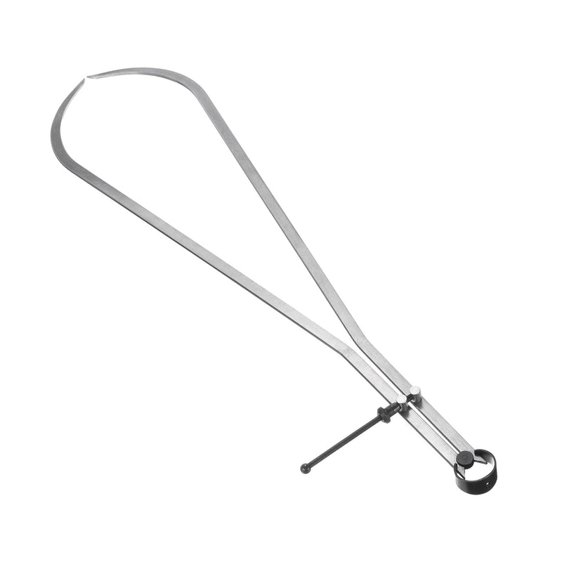 uxcell Spring Outside Caliper 25 Inch Stainless Steel Adjustable Spring Caliper Bent-Leg for Wood Turning Lathe Projects