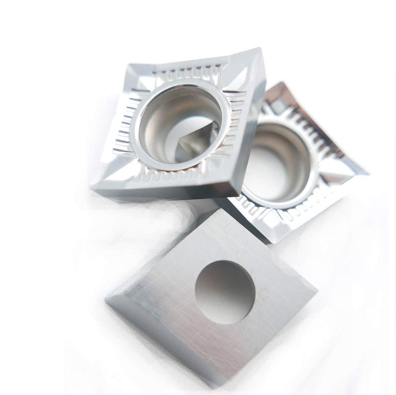 Carbide Inserts for Aluminum CCGT32.51 / CCGT09T304 for Turning Carbide Aluminum Inserts Metal Cutting 10PCS