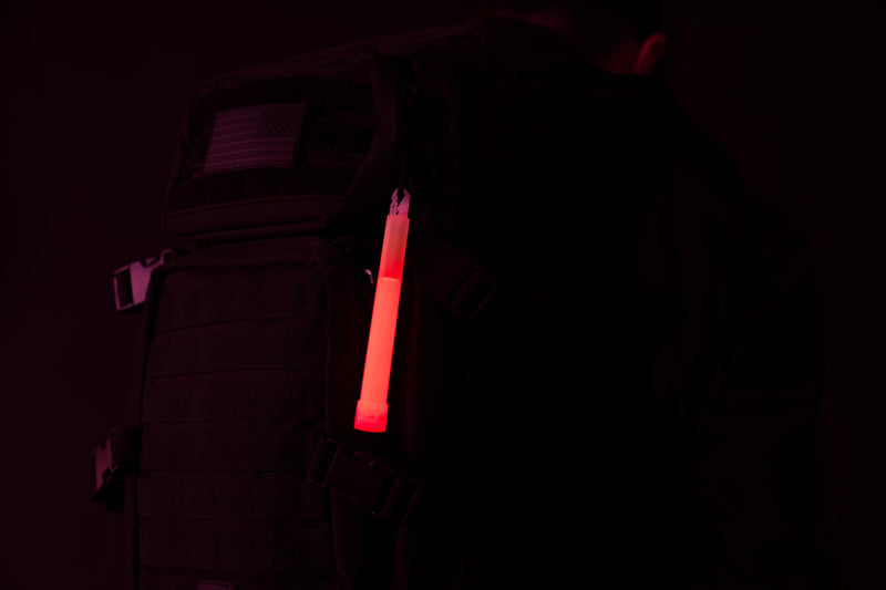 Cyalume ChemLight Light Stick, Military Grade, 30 Minutes Duration, 6 Inches, 10 Pack Red-HI
