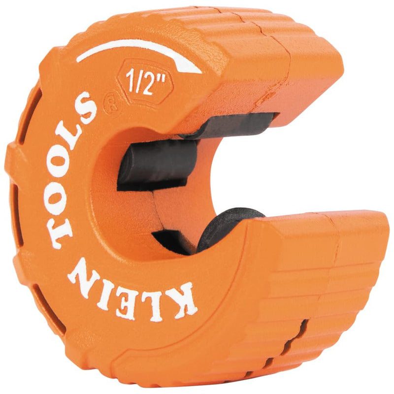 Klein Tools 50048 C-Style Copper Tubing Pipe Cutter Tool Set with 1/2, 3/4, and 1-Inch Cutters, MODbox Case, Ultra-Compact for Tight Spaces, 3-Piece