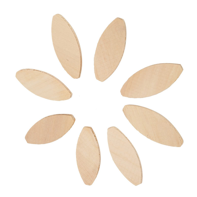 Wood Biscuits 20,100pcs Wood Joining Biscuits Wood Board Docking Tool 0# 10# 20# (20#) 20#