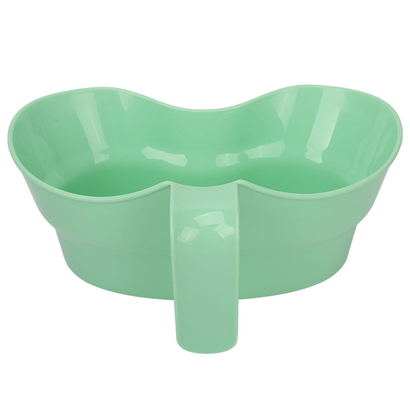 Dioche Oral Care Basin Cup, Inward Curved Unbreakable Large Diameter Vomit Bowl Tooth Brushing Tray for Elderly Bedridden 300ml