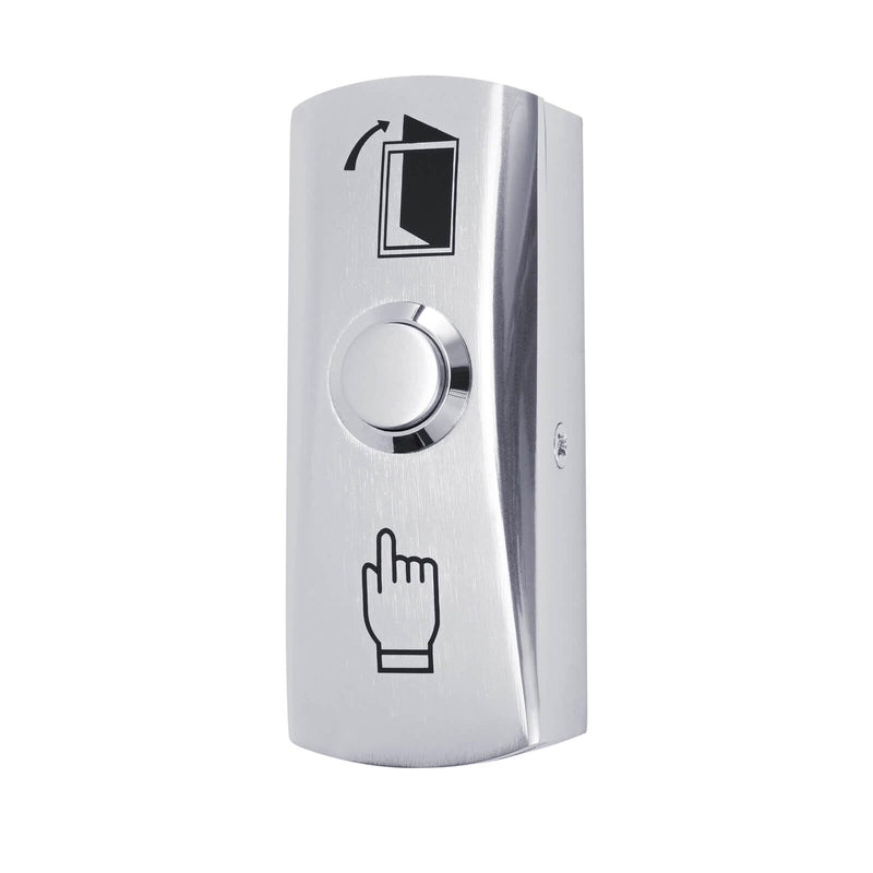 Push to Exit Button for Door Access Control System Zinc Alloy Shell NO/COM Output Classic Shape 4pcs Z30 4PCS