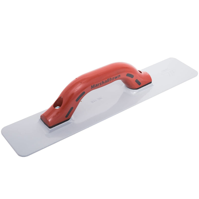 MARSHALLTOWN Cast Magnesium Hand Float, 16 Inch x 3-1/8 Inch, Concrete Float, Concrete Finishing Tool, Provides a Smooth Finish, DuraSoft Handle, Standard Handle Style, Made in the USA, 148D DuraSoft Standard