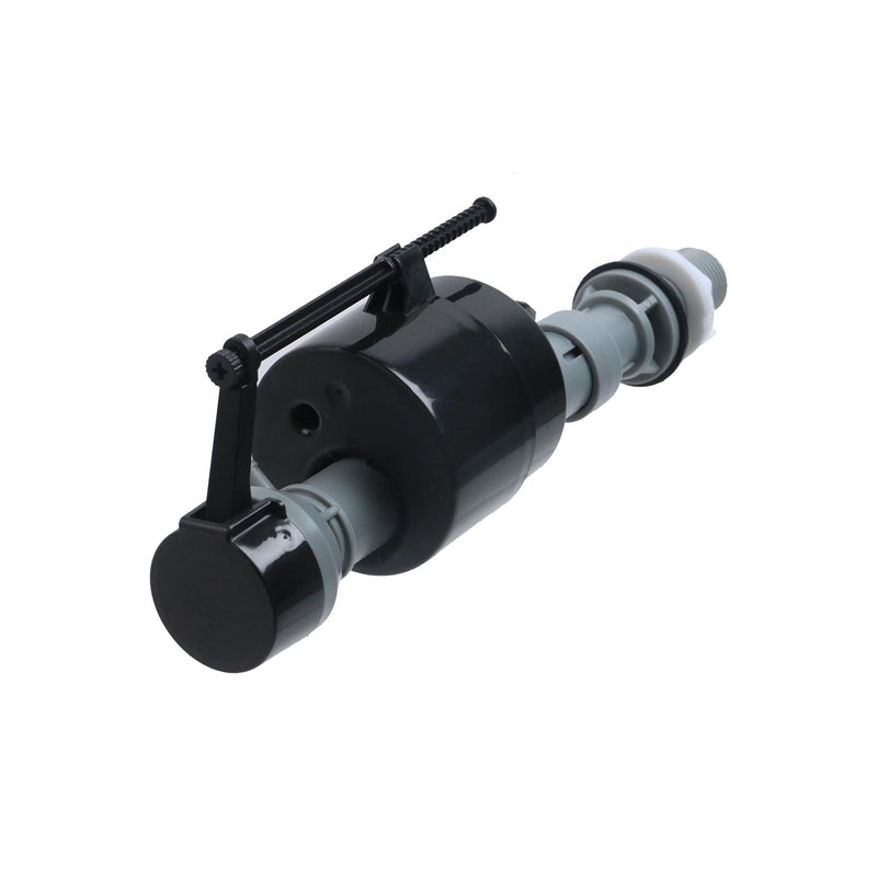 KUMGROT Universal Toilet Fill Valve Replacement Kit Black Easy Installation Toilet Parts Inside Tank Kits with Reducing Coupling with Coupling