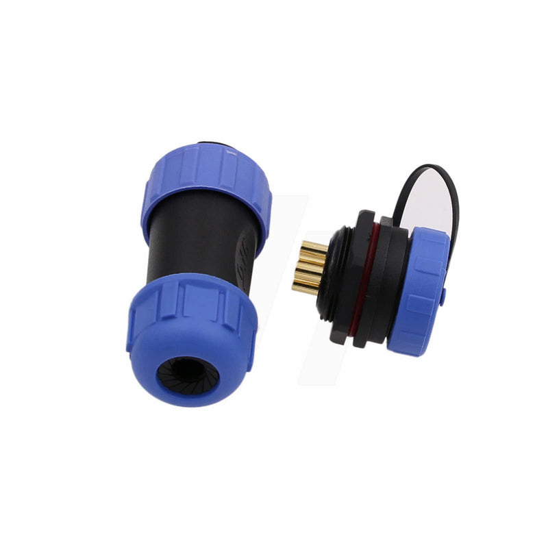 HangTon HE21 4 Pin Power Circular Waterproof IP68 Connector Female Male for Industrial Electrical Automotive Marine Devices