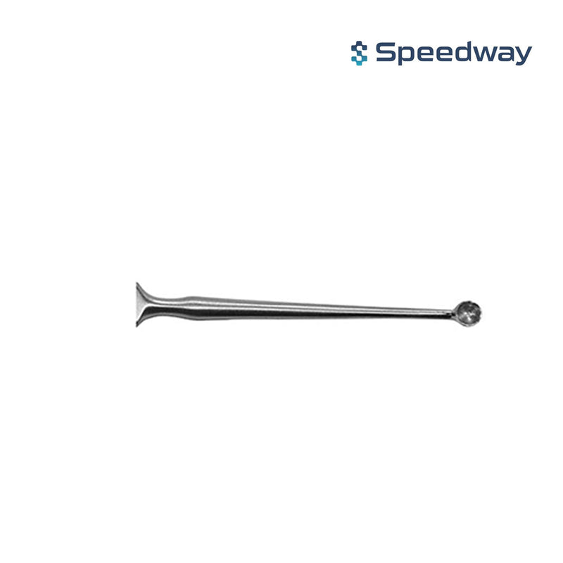 Chalazion Curette Double Ended Size 1 & 2, Stainless Steel, 132 mm