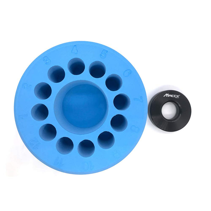 '-1℃(-33.8℉) Cell Freezing Container for 2ml Cryogenic Vials, 12 Places, Cross-Linked Polyethylene Foam with a Solid State Core, CFC012-001 For 12pcs of 2ml Cryogenic Vials