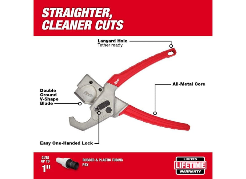 TUBING Cutter 1" RED - Total Qty: 1