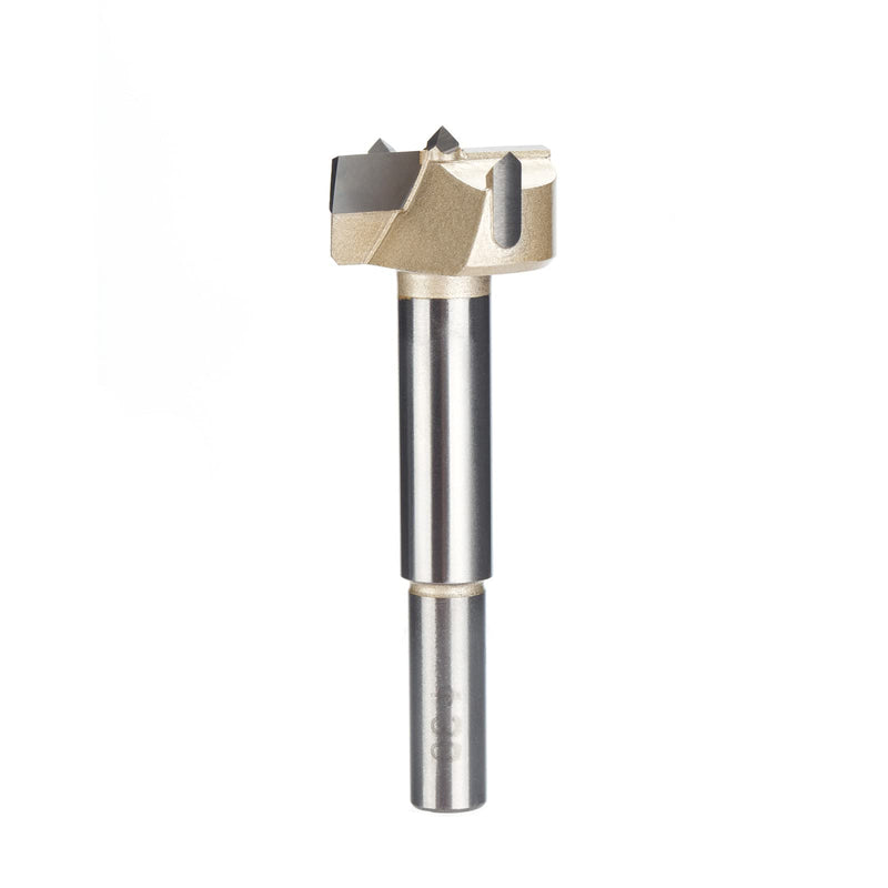 5 Pcs Forstner Drill Bit 30mm, Double-Flute Carbide Tipped Forstner Bit for Hard Wood, Soft Wood, Veneered Plywood, Plastic, Drilling Hole Saw Woodworking Hinge Cutter Tool