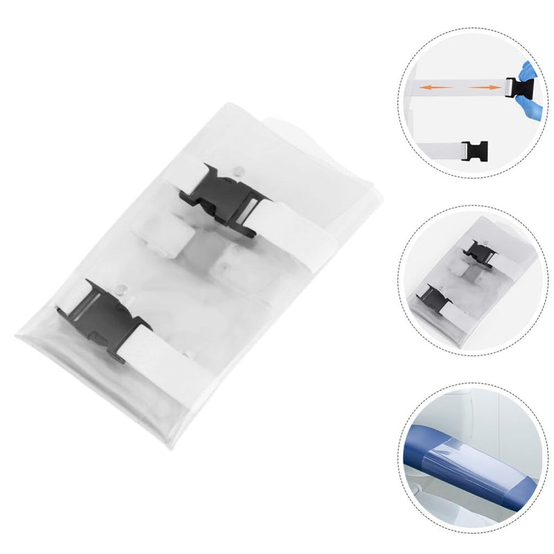 Chair Foot Cover Pad, 3pcs Plastic Washable Clinic Unit Chair Toe Cover Sleeve Mat Dentist Clinic Unit Anti-Dropping