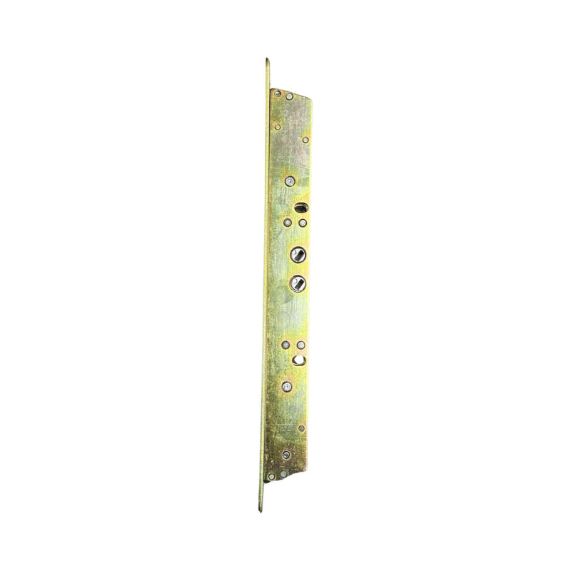 11-3/4" Multi-Point Mortise Lock with Face Plate (with NO Anti-Slam Pin) for Sliding Glass Doors | Two Point Replacement Locking Mechanism to Fix and Repair Sliding Patio Door Hardware - Alloy Steel