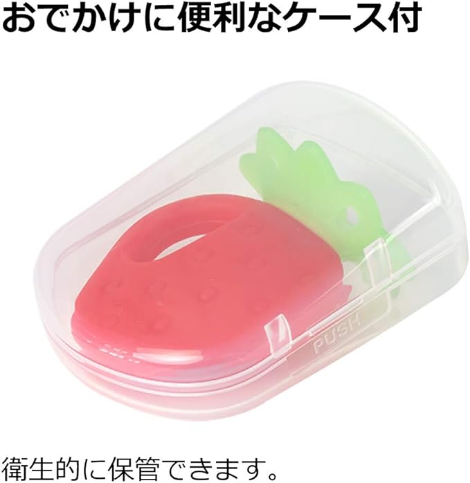 Richell Toothy Strawberry (Case Included) - NewNest Australia