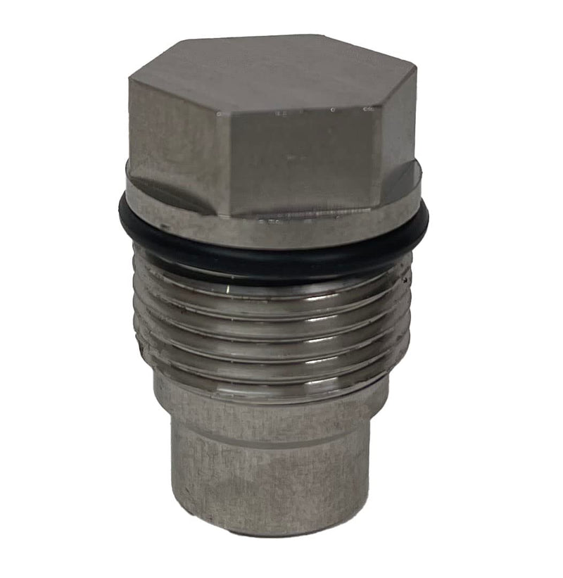 Replacement Common Rail Fuel Plug Valve Compatible with 2004.5-2010 GM 6.6 LLY/LBZ/LMM Duramax & 2007.5-2018 Ram 6.7 Diesel Replaces OE# 97371618