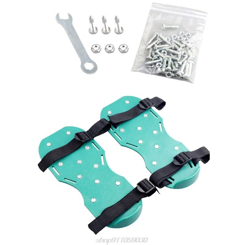 Lawn Aerator Shoes, Spike Shoes Lawn Aerator Tool Aeration Shoes for Epoxy Floor, Lawn Yard Patio Lawn Garden Yard