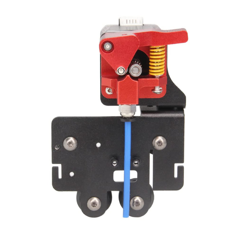 Ender 5 pro Direct Drive Upgrade Kit Aluminum Plate with Dual Gear Extruder with Motor, Easy Print TPU Flexible Filament for Ender 5 (Aluminum Plate+Dual Extruder+Motor Kit) Aluminum Plate+Dual Extruder+Motor Kit