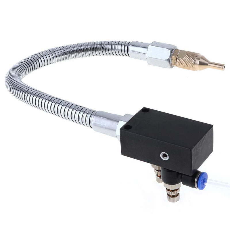 Mist Coolant Lubrication Spray System With Check Valve and Stainless Steel Flexible Pipe for Metal Cutting Engraving Cooling Machine/Air Pipe CNC Lathe Milling Drill