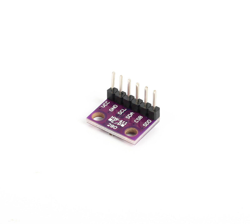 SHILLEHTEK PRE-SOLDERED BMP280 3.3V I2C IIC Digital Atmospheric Pressure, Temperature, and Altitude Sensor Module for Raspberry Pi, Arduino, ESP32, and Other Microcontrollers