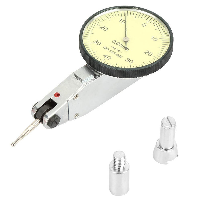 Dial Test Indicator, Lever Test Indicator Aluminum Dial Gauge Meter Tool for Precise Measurement