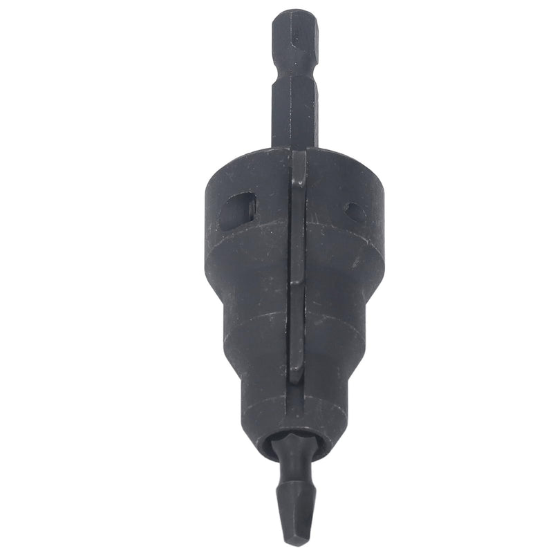 Power Conduit Reamer 1/4 Inch Shank High Carbon Steel Hand Held Conduit Deburring Tool with 5 Blades