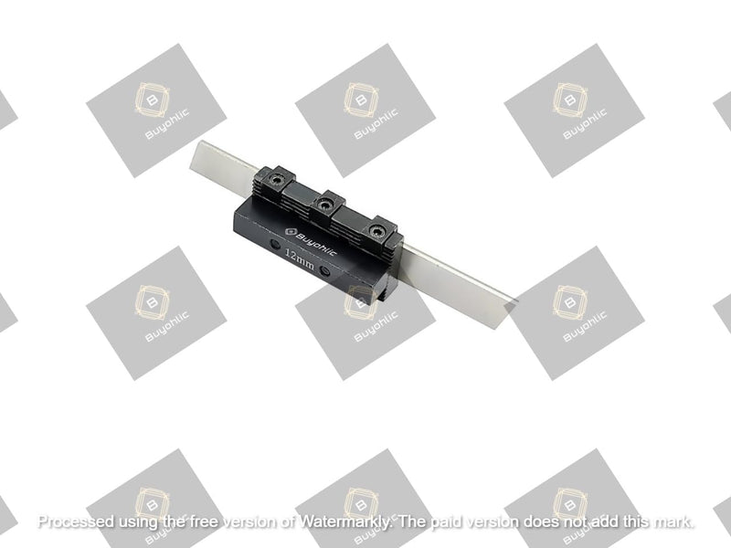 Buyohlic Adjustable T-Parting Cut off Holder with Blade for Lathe Machine Tools (Shank 12mm (3/4 Wide Blade)) Blade-1/8'' x 3/4'' x 6'' (12mm Shank)