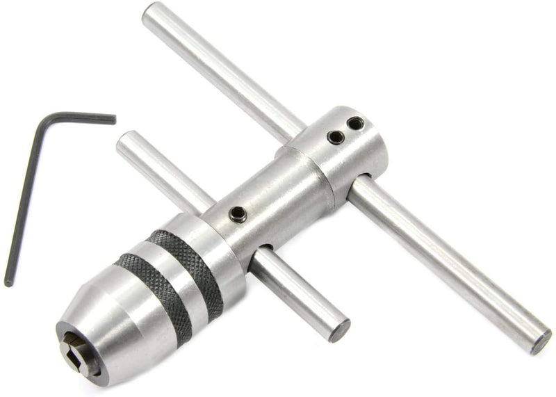 T Type Tap Wrench Pilot Spindle Set of 2 Piece 1/16" to 1/4" & 1/4" to 1/2" I Tapping -Threading - Reaming I Made In India