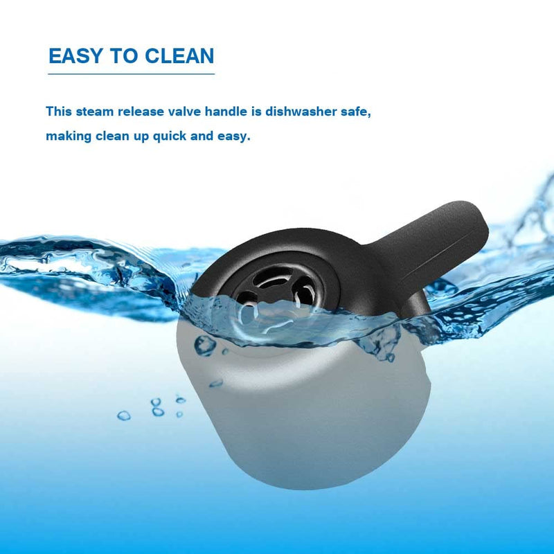 Steam Release Valve Handle for Ninja Foodi OP401/OP301 6.5, 8 Quart, Ninja Foodi Pressure Cooker Replacement Valve Part Accessories (For Ninja Foodi)