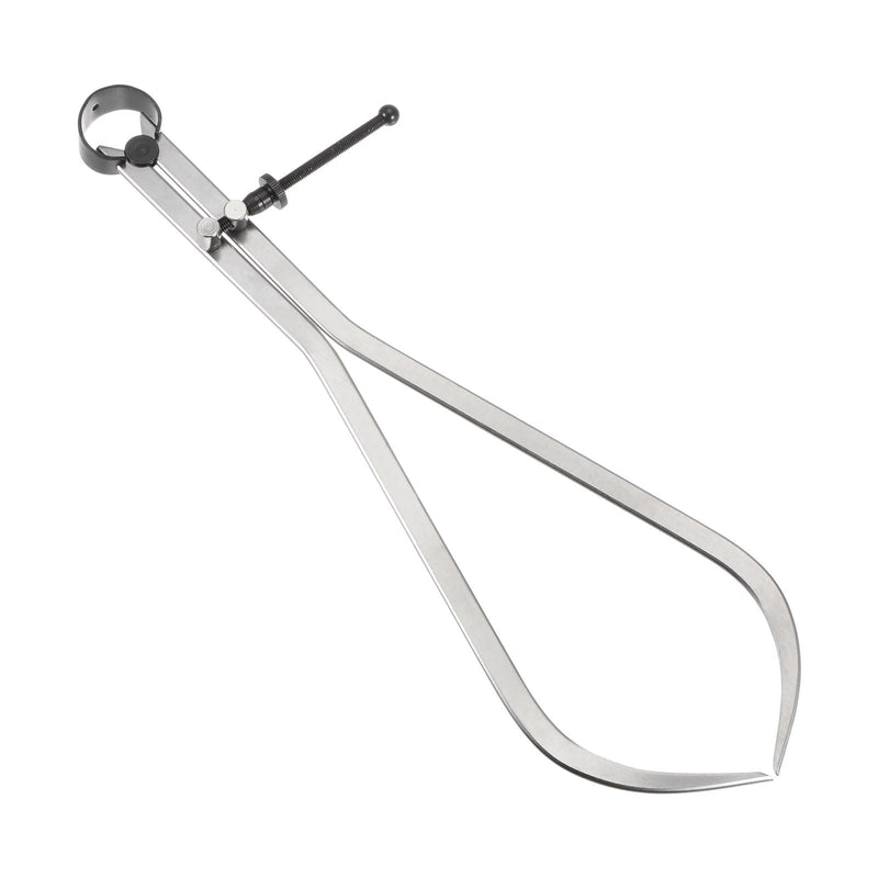 HARFINGTON Spring Joint Caliper 12 inch / 300mm Adjustable Spring Outside Caliper with Solid Nut for Wood Turning Lathe Work