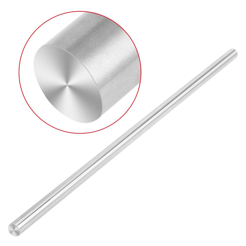 Metal Rod, Steel Rod, 15mm 500mm Steel Round Bar Linear Steel Rod Linear Chrome Plated Carbon Steel Rod Harden Cylinder Bar for Automatic recorders Metal Rods Steel Stick