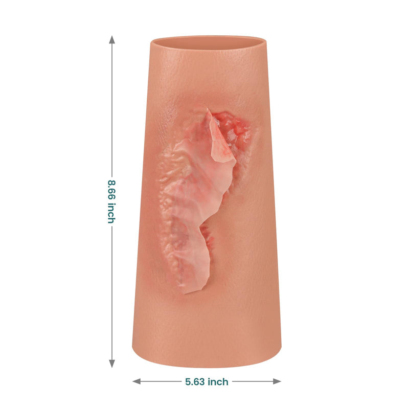 Abrasion Wound Care Training Sleeve, Wound Packing Trainer for Medical Education Abrasion Wound