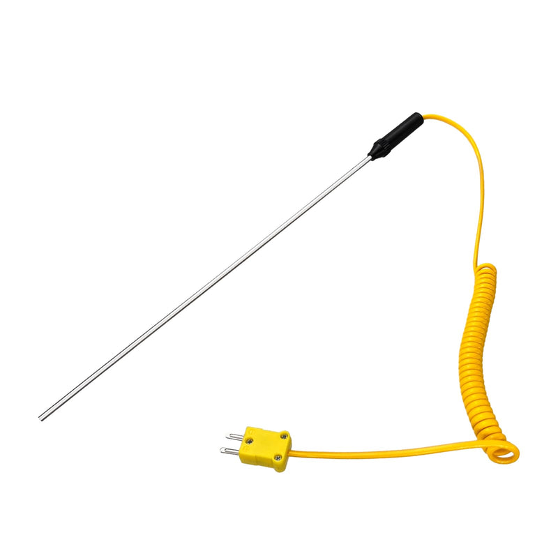 1 Pcs K Type Thermocouple Probe, Handheld Temperature Sensor Thermocouple Probe Stainless Steel Probe K Type Sensor High Temperature Thermocouple -50 to 400℃ (TP30) TP30