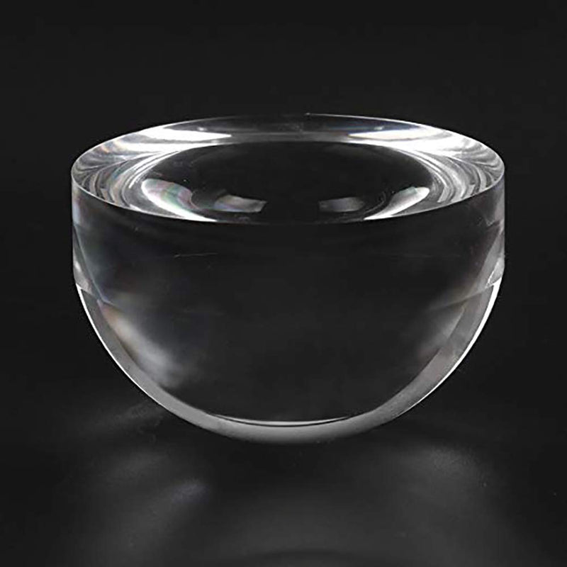 4 Inch Acrylic Paperweight Reading Magnifying Glass/Dome Magnifier/Paperweight Optical Half Ball Lens (95mm) 95mm Acrylic
