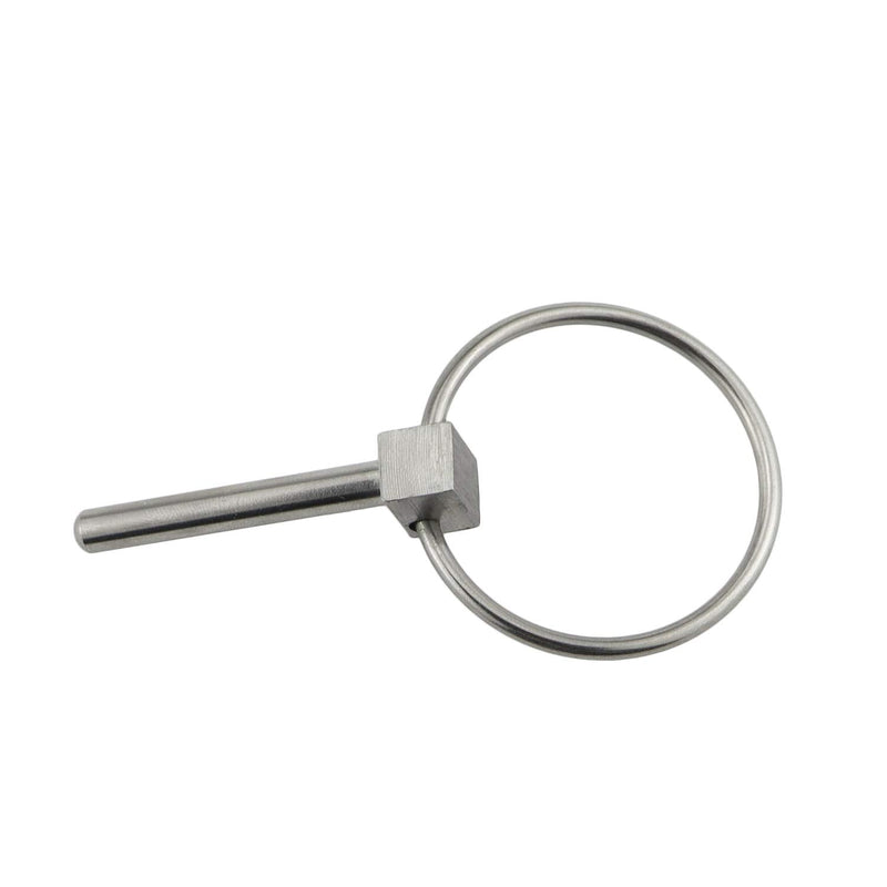 4PCS or 6PCS of Stainless Steel 316 Dia. 6.2mm(1/4in) Farm Tractors Trailers Diggers Lynch Pin Hitch Trailer Pins Boat Trailer Parts Tractor Parts Truck Linch Pin 4 PACKS
