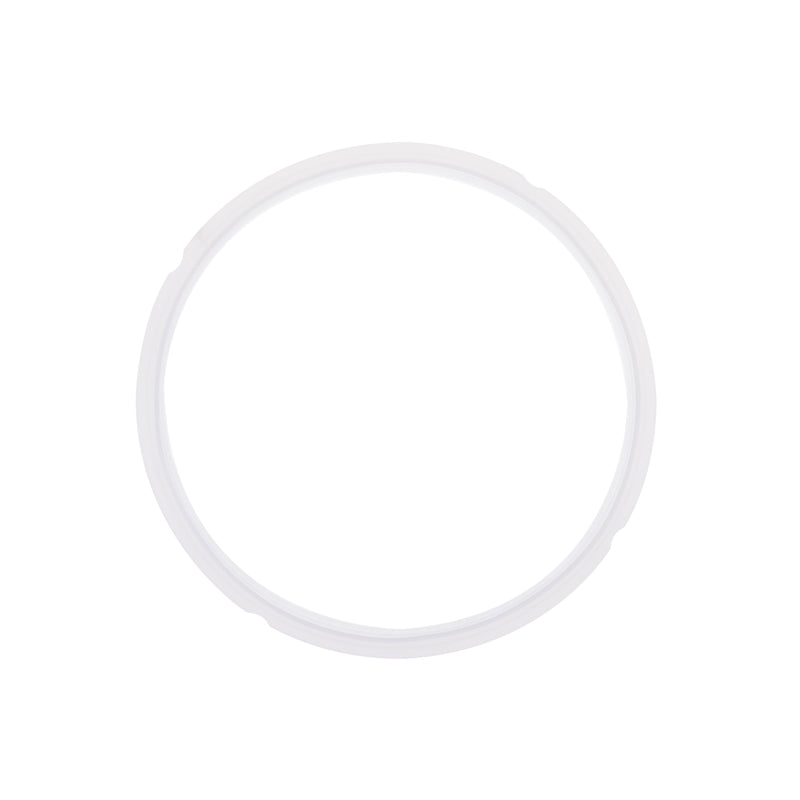 Silicone Sealing Rings Compatible for Instant Pot 6 Quart Pressure Cookers - 1 Pcs Replacement Silicone Gasket Seal Rings Fit IP-DUO60, DUO50, LUX60, LUX50, CSG60, and CSG50 - Clear