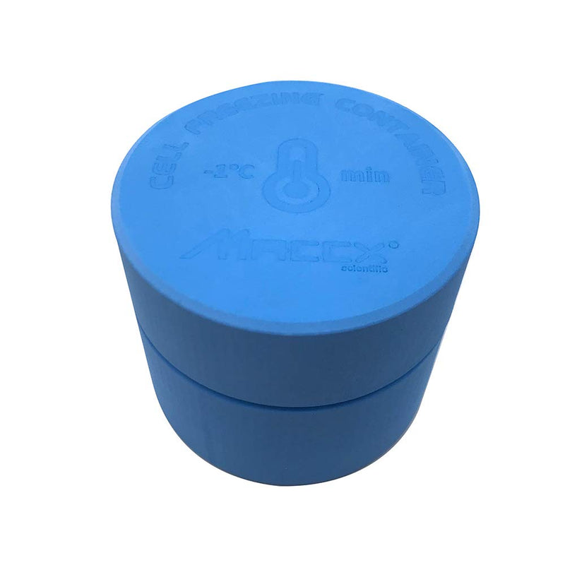 '-1℃(-33.8℉) Cell Freezing Container for 2ml Cryogenic Vials, 12 Places, Cross-Linked Polyethylene Foam with a Solid State Core, CFC012-001 For 12pcs of 2ml Cryogenic Vials