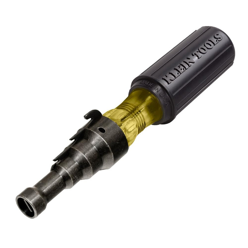 Klein Tools 85191 Screwdriver / Conduit Reamer, Made in USA, Conduit Fitting and Reaming Screwdriver for 1/2-Inch, 3/4-Inch, and 1-Inch Thin-Wall Conduit Reaming Driver