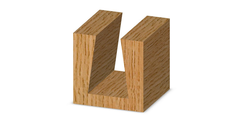 Dovetail Bit 1/4SH 7/16LD 5/8DOC 2-3/8OAL 2FL