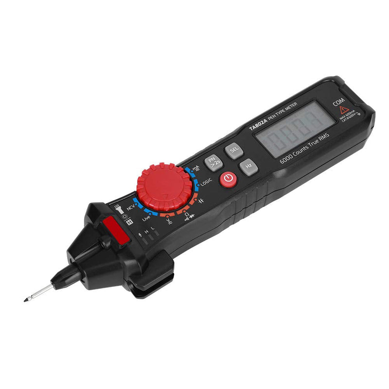 ViaGasaFamido Digital Multimeter Pen Type Auto Recognition Electrical Tester Live Line Digital Testers with Backlit Flashlight for Measuring Voltmeter Resistance Tester