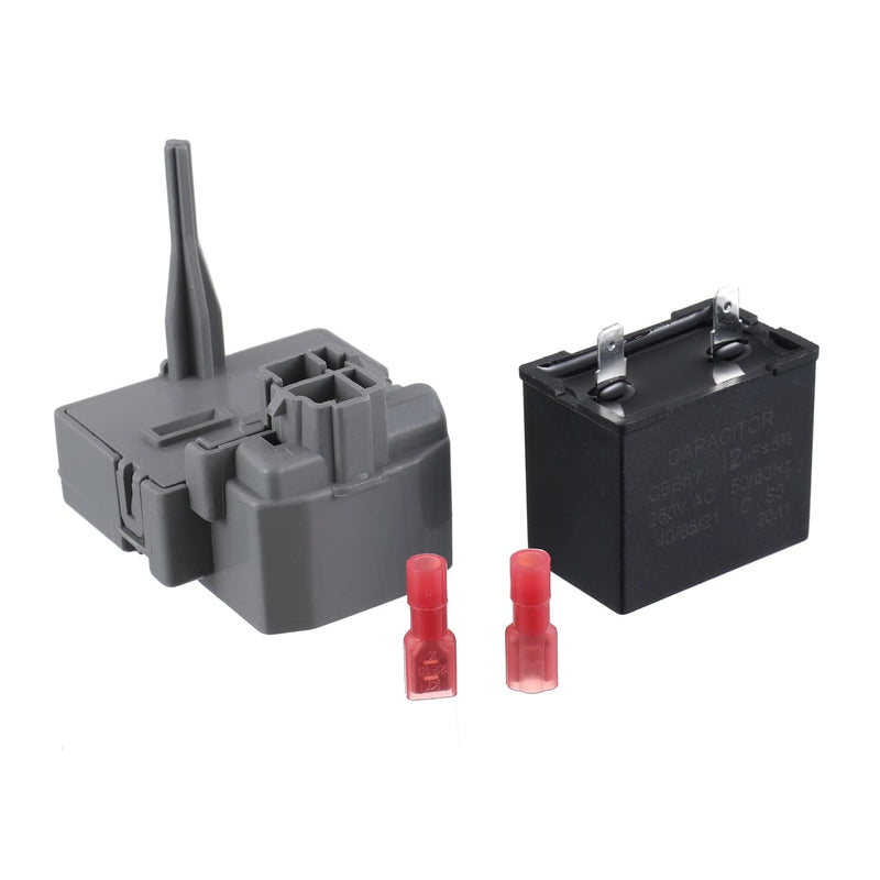 2319792 W10197428 W10189190 Refrigerator Starter TSD2 Compressor Relay W10662129 Capacitor Overload Refrigerator Freezer Suitable W10197428 241527803 241941003 2255198 PS11740412