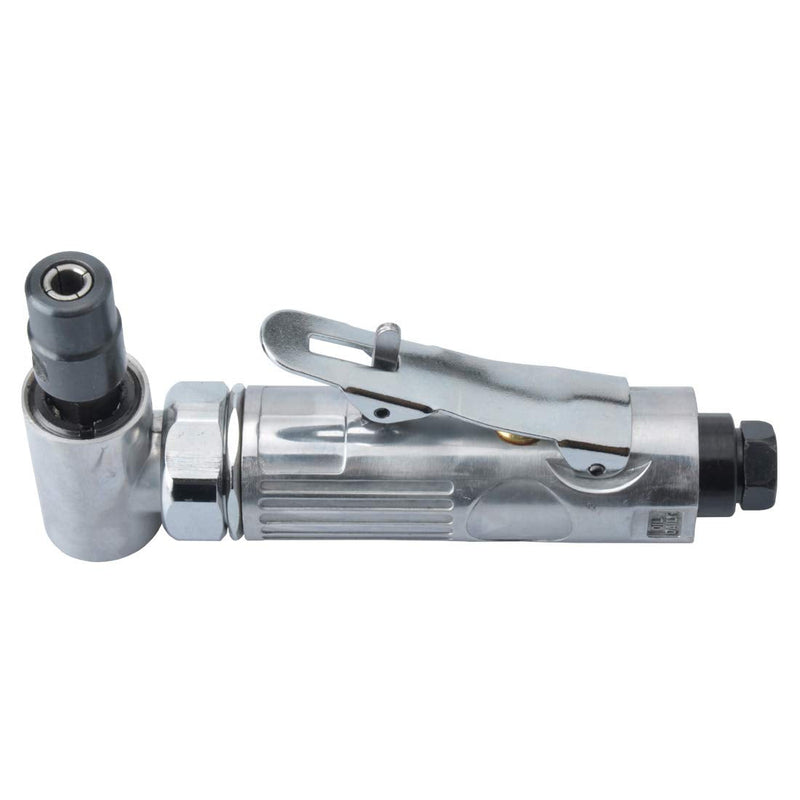 1/4-Inch Angle Air Die Grinder, Mini Air Angle Die Grinder, pneumatic angle die grinder, 90 Degree Angled Air Die Grinder, Edge Series Air Angle Die Grinder, Polished color