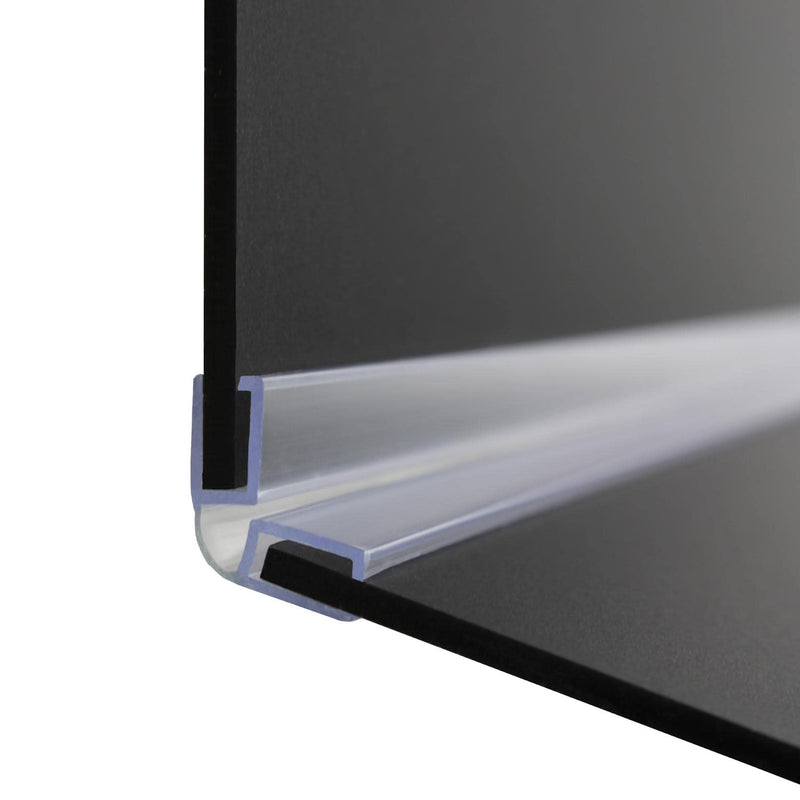 Flex PVC Hinge 1/8th Acrylic Clear 12", 24", 36" or 48" Length (48") 48 Inch
