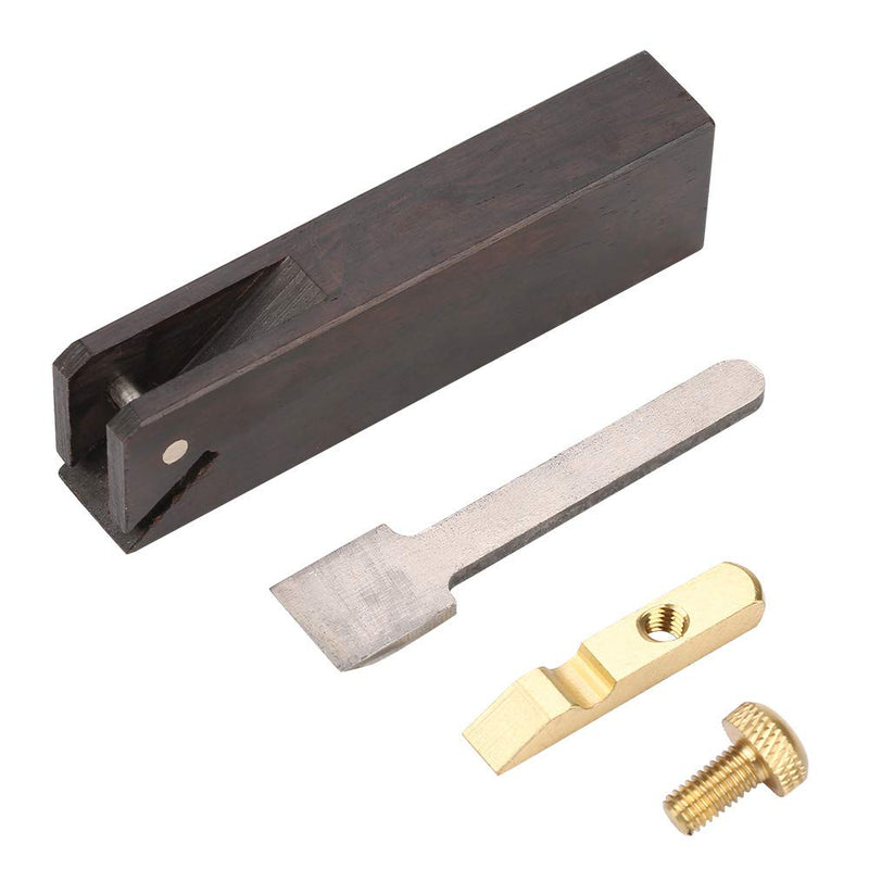 Mini Wood Planer, Woodworking Plane Ebony Mini DIY Cable Line Woodworking Plane Carpenter Wood Cutting Tool for Woodworking, Trimming, Wood Planing, Smoothing