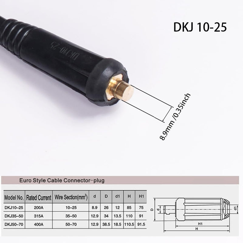 200A Welding Electrode Holder with 3m Cable Assembled Welder Ground Earth Clamp for ARC ZX7 MMA (holder+calbe)