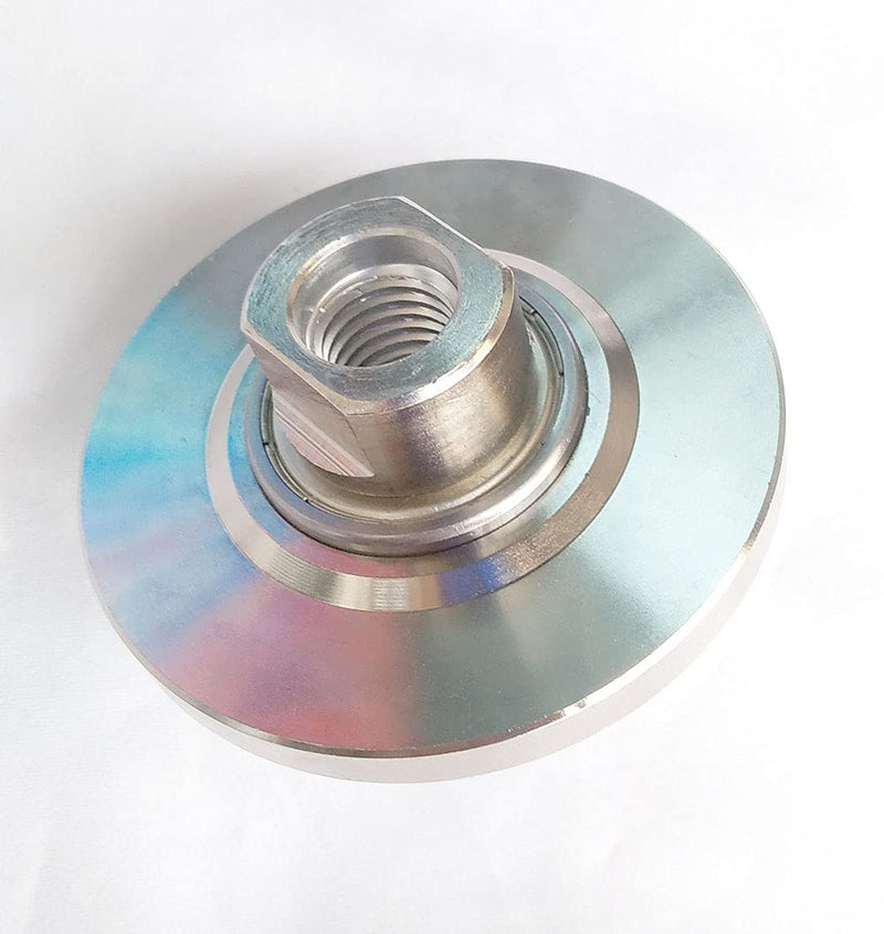 38 Inch E10 45 Degree Bevel Edge Vacuum Brazed Diamond Hand Profiler Router Bit Profile Wheel with 58-11 Thread for Granite Concrete Marble Countertop | 3/8 Inch Bevel Edge Router Bit for Granite Concrete Marble Countertop