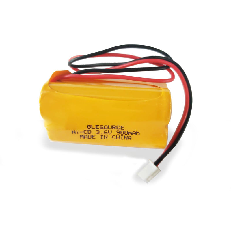 3.6V 900mAh Ni-Cd Exit Sign Emergency Light Battery, Replacement for Exitronix 10010037, Max Power B2-0031 MH468886, Unitech LEDR-1 6200RP, Dantona CUSTOM-318 OSA230, Lowes 253799(4 Pack) 4 PCS 3.6V 900mAh