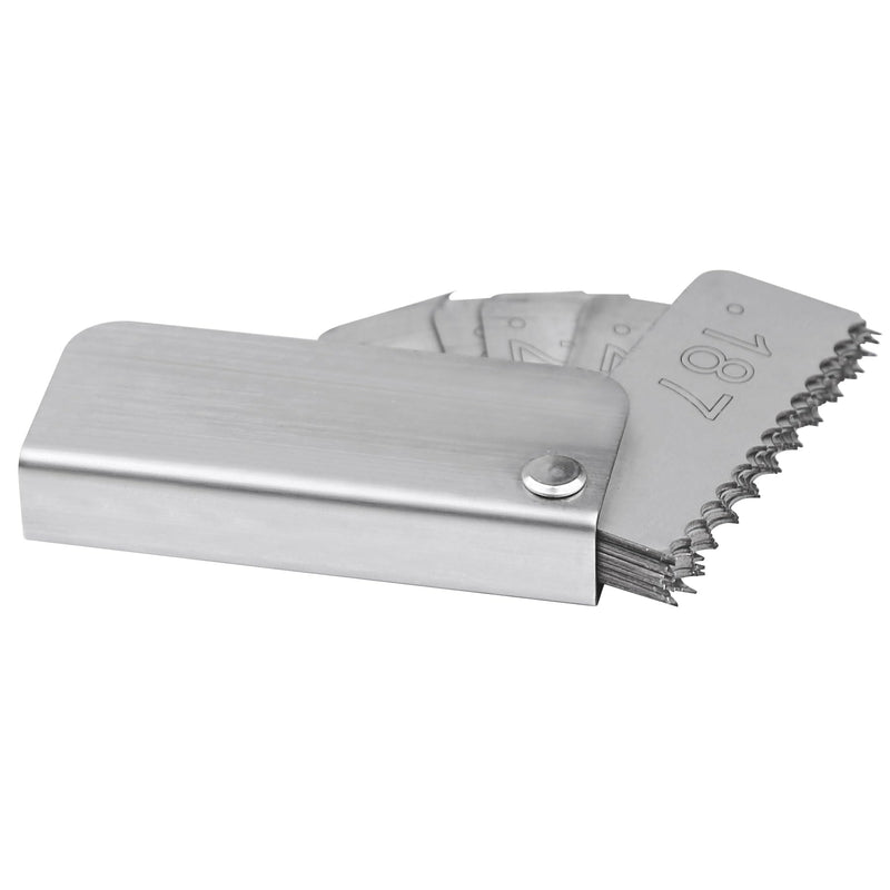 Garage Door Spring Measure Tool, Residential Pocket Wire Gauge .187 -.312